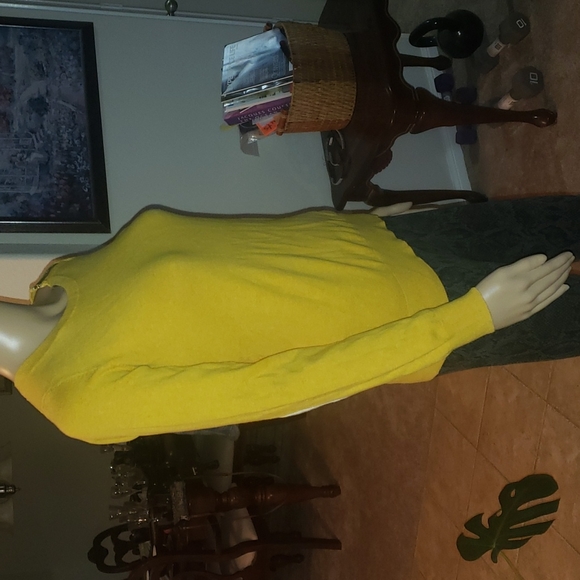 Banana Republic s zipper scoopneck elbow patches - Picture 5 of 9